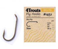 4Trouts Dry Fly 1451 Крючок для сухих мушек