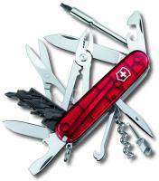 Victorinox CyberTool 34 1.7725.T Швейцарский нож полупрозрачный красный 34 функции