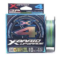 X-Braid Upgrade X4 3Colored плетеный шнур 120м