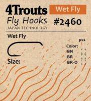 4Trouts Wet Fly 2460 Крючок для мокрых мушек