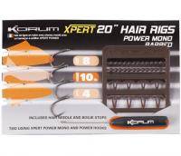 Korum Xpert Power Mono Hair Rig Barbe Карповый поводок со стопорами