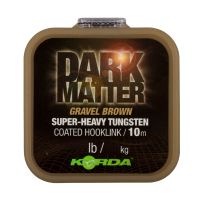 Korda Dark Matter Tungsten Coated Braid Поводковый материал 10 м 25 lb 11,3 кг