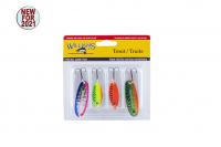 Williams Wabler Trout 4 Pack Kit UV