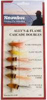 Snowbee Ally`s & Flame Cascade Doubles Набор мушек 