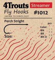 4Trouts Perch Stright1012 Крючок нахлыстовый