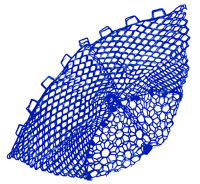 Силиконовая_сетка_для_подсака_TSR_SLNT_Blue
