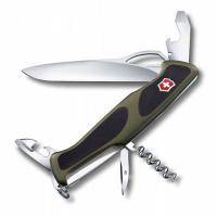 Victorinox RangerGrip 61 (0.9553.MC4) 130мм Нож перочинный зелёный/черный 11 функций