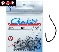 Gamakatsu_F22_Hooks_Black_одинарный_крючок_