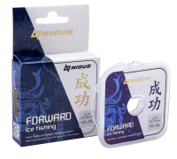 Леска_монофильная_Nisus_FORWARD_Ise_Fishing_Nylon_Transparent_50_м