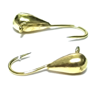 Вольфрамовая_мормышка_Капля_цвет_золото