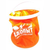 Ведро_складное_Следопыт_13_л_оранж