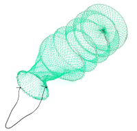 Садок_Namazu_круглый_восьмерка_усиленный_трос_N-FT-C32