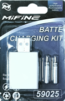 Mifine_USB_Зарядное_устройство_2_аккумулятора Mifine_USB_Зарядное_устройство_2_аккумулятора