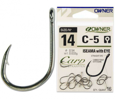 Owner 53265 (С-5) Iseama with Eye одинарный крючок