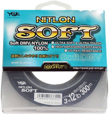 YGK Nitlon Soft DMV 100 м Леска монофильная