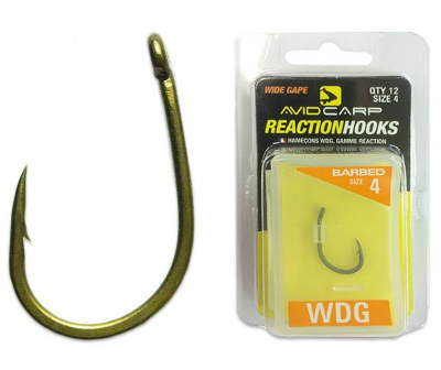 Avid Carp Carp Hooks-Wide Rarbed карповый крючок
