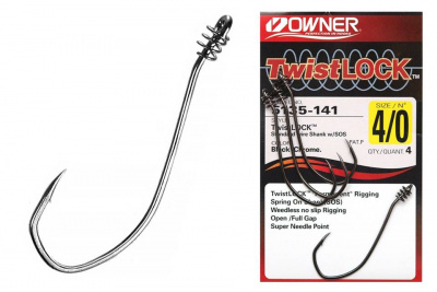 Owner 5135 Twistlock SOS Fine офсетный крючок