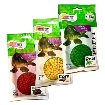 Grizzly baits Puffi Кукуруза воздушная 6 мм