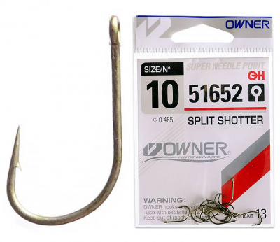 Owner 51652 Split Shotter одинарный крючок