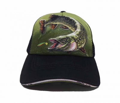 Crazy Fish Pike Hunter Кепка тракер