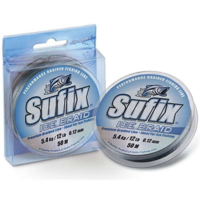 SUFIX Ice Braid серая 50 м