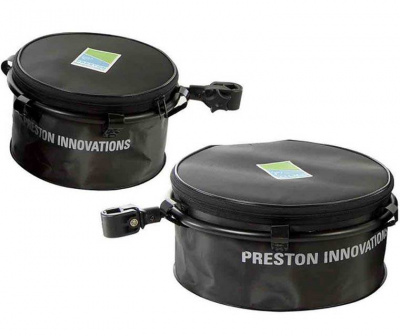 Preston Eva Groundbait EVA Bowl & Hoop Мягкое ведро с креплением