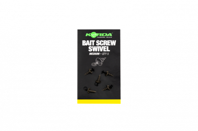 Korda Bait screw swivel Винт для крепления бойла с кольцом