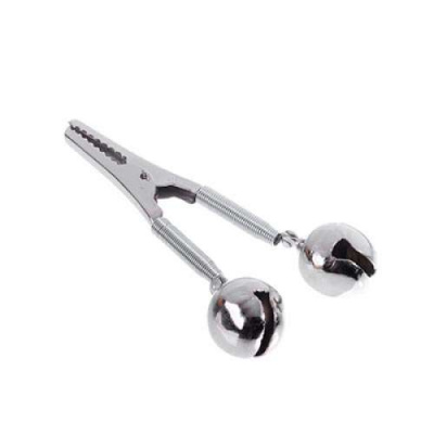 Колокольчик с прищепкой металл