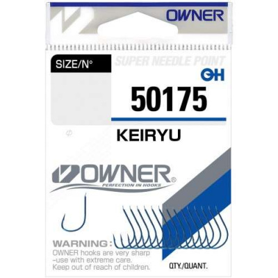 Owner 50175 Keiryu blue одинарный крючок