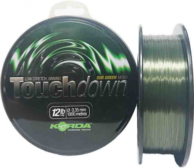 korda_touchdown_green_монофильная_леска_1000_м_фидерная_ловля