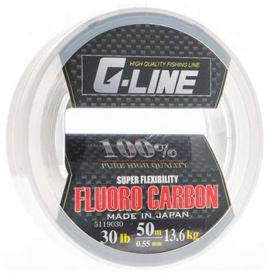 Gamakatsu G-Line Fluorocarbon Big Spool Флюорокарбон 50 м