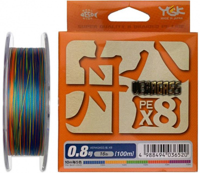 YGK Veragass PE X8 Плетеная леска 150 м