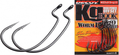 Decoy Kg Hook Worm 17 офсетный крючок