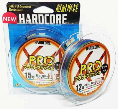 Duel PE Hardcore X4 Pro плетеная леска 300 м