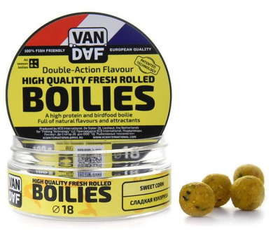 Van Daf Бойлы тонущие 100 гр 18 мм
