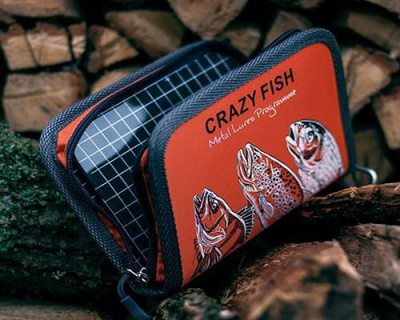 Crazy Fish Кошелек для блесен 10х13х3 см