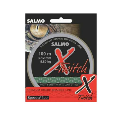 Salmo X-Twitch Плетеная леска 100 м