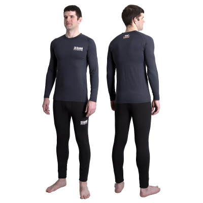 Alaskan_First_Mission_термобельё_комплект_серый_черный