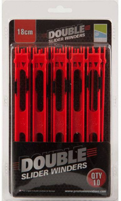 Preston Double Slider Winders Набор мотовил в блистере
