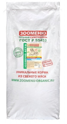ЗООМЕНЮ ФРЕШ Мини Утка+Картофель (24/12) 15кг