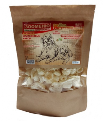 ЗООМЕНЮ_Биохрустики _Протеиновые_чипсы_40_гр