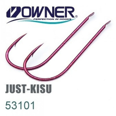 Owner 53101 Just Kisu red одинарный крючок