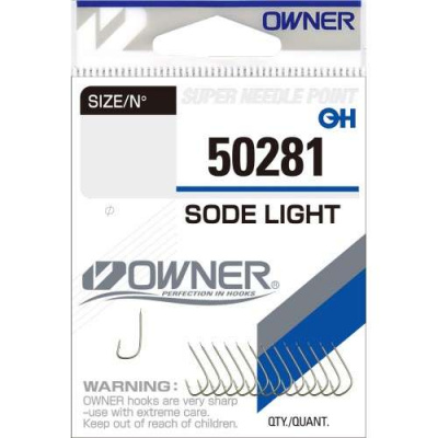 Owner 50281 Sode Light brown одинарный крючок