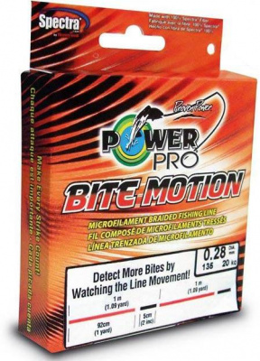 Power Pro Bite Motion плетеная леска 150 м