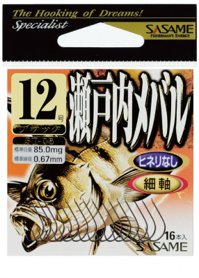 Sasame_ST-05_Setouchi_Mebaru_NS_одинарный_крючок