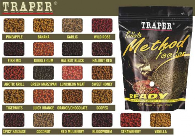Traper Method Feeder Pellet Ready 2 mm Пеллетс увлажненный 500 гр
