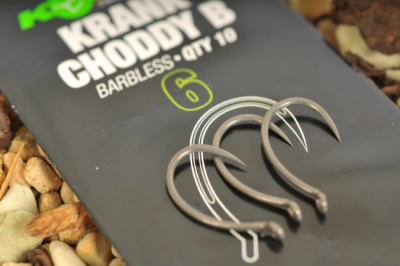 Korda Krank Choddy Barbeless Одинарный крючок