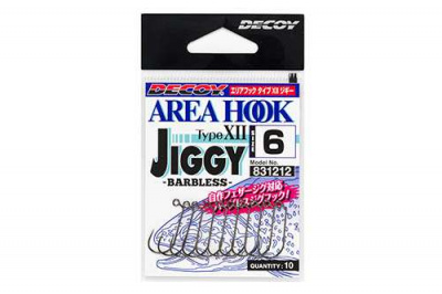 Decoy AH-12 Area Hook Jiggy Офсетный крючок