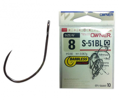 Owner 51627 S-51BL одинарный крючок