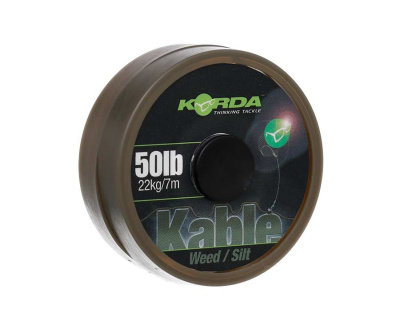 Korda_Kable_Leadcore_Лидкор_7_м_50_Lb_22_кг_KA7GB_Коричнево_оливковый